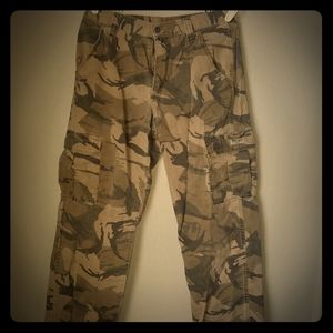 Wrangler camo jeans cargo
